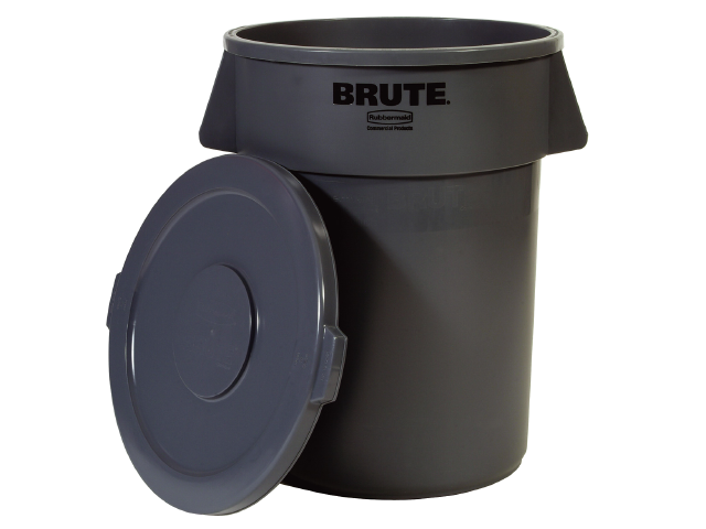 Avfallstunna BRUTE 121L Grå